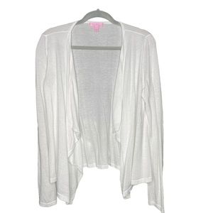 Lilly Pulitzer Sweater Cardigan White Small